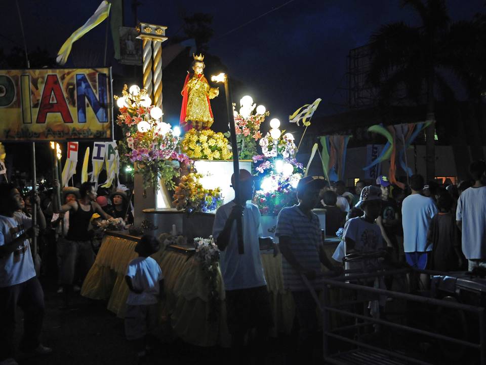 Torch Procession in Ati-atihan Festival